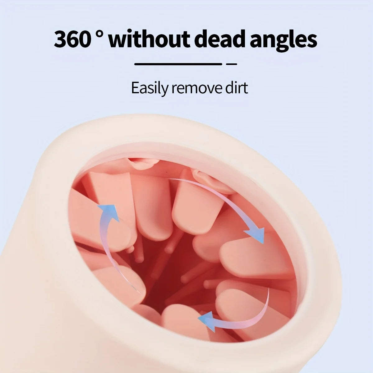 Foot Soaking Cup 360 Degrees without Dead Angles Clean Stains Easily
